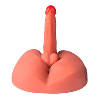 Thumbnail for Dildo Vibrante Realistico in Silicone TPE con Vibrazione e Telecomando