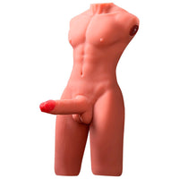 Thumbnail for Torso Maschile Realistico XISE con Vibrazione e Spinta Automatica