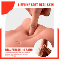 Thumbnail for Masturbatore realistico con spinta automatica e stimolazione doppia XISE