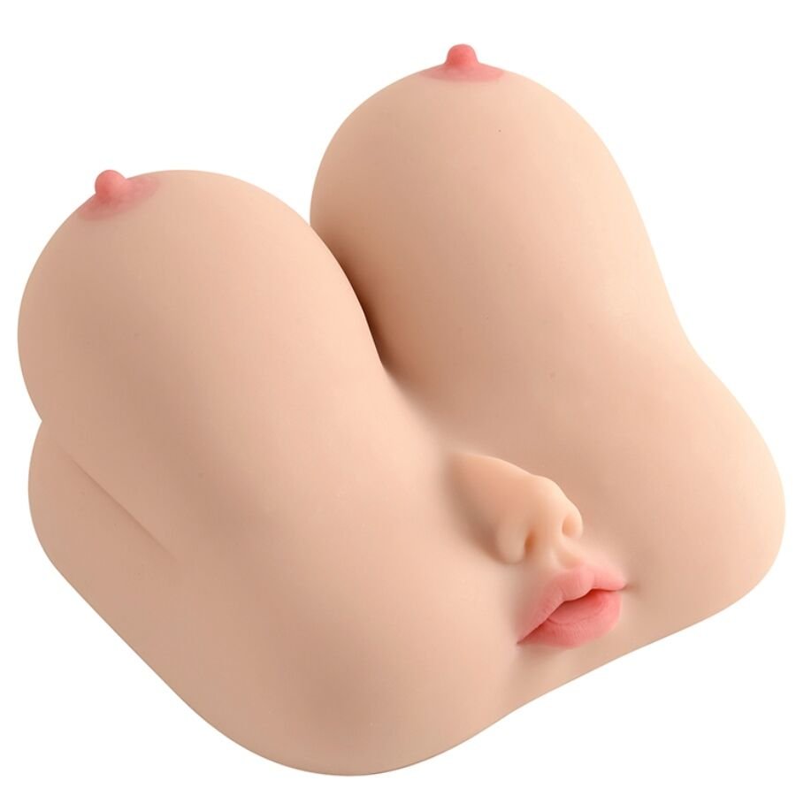 Masturbatore 3-in-1 XISE in silicone realistico senza vibrazioni
