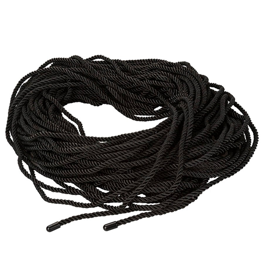 Corda BDSM Scandal® Nera 50 m, Lusso e Creatività in Bondage