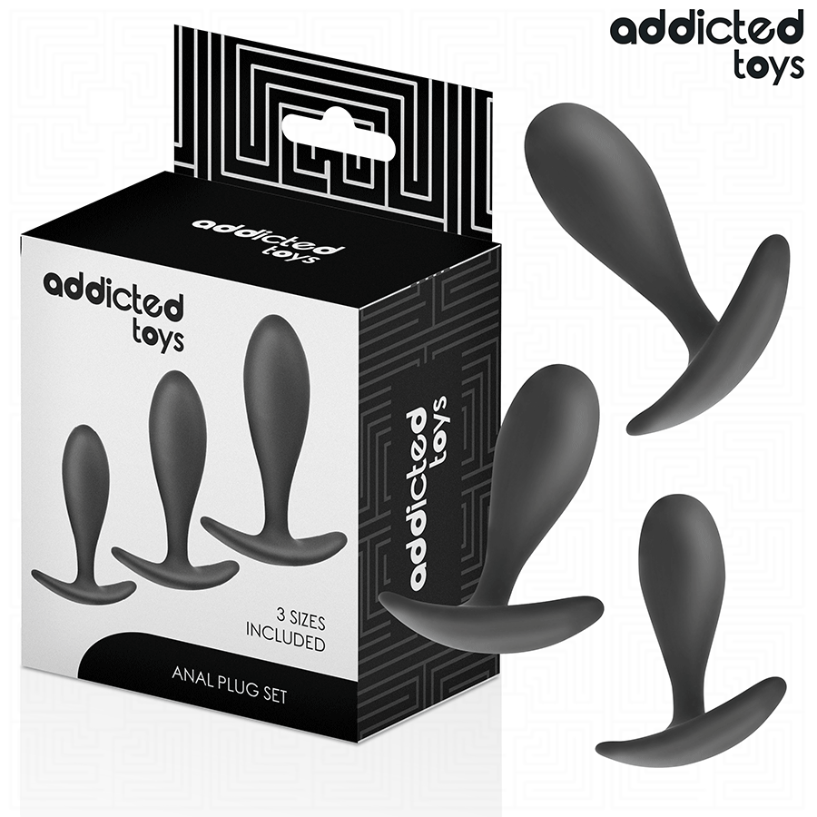 Set di 3 Tappi Anali in Silicone Medico - Comfort e Sicurezza