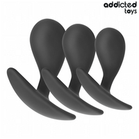 Thumbnail for Set di 3 Plug Anali Silicone Medico per Esplorazione Sicura