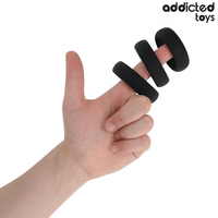 Thumbnail for Anelli Piatto in Silicone Medico - Set per Prestazioni e Piacere