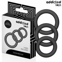 Thumbnail for Set Anelli in Silicone Addicted Toys per Prestazioni e Controllo