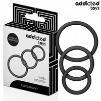 Thumbnail for Set Anelli Silicone Addicted Toys per Prestazioni e Controllo