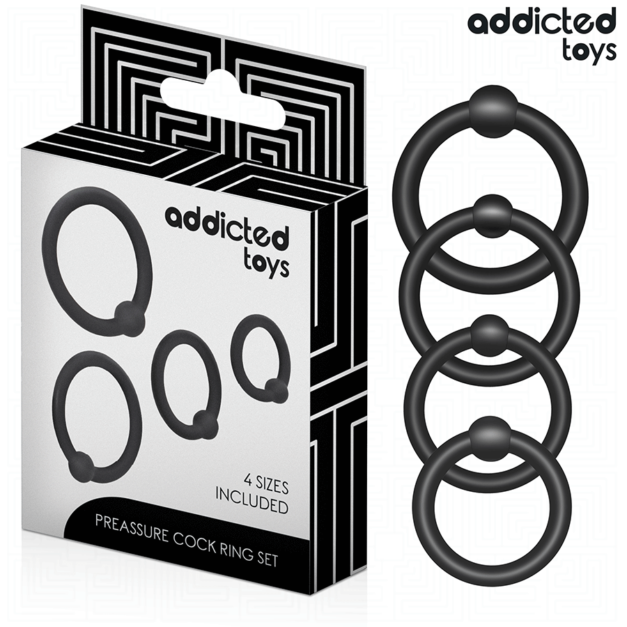 Set Anelli Silicone a Pressione per Prestazioni e Intensità