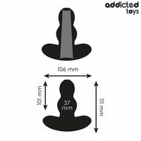 Thumbnail for Tappo Anale Cavo Addicted Toys - Penetrazione Profonda e Sicura L 11,1 cm