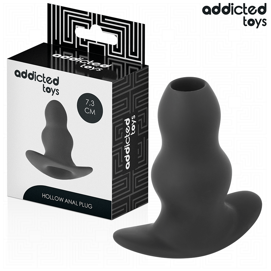 Plug anale cavo Addicted Toys 7,3 cm per stimolazioni intense