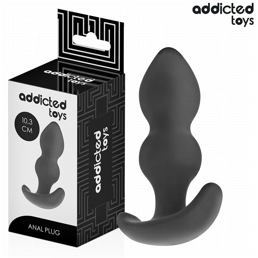 Plug Anale S-Size in Silicone Medico per Stimolazione Intensa