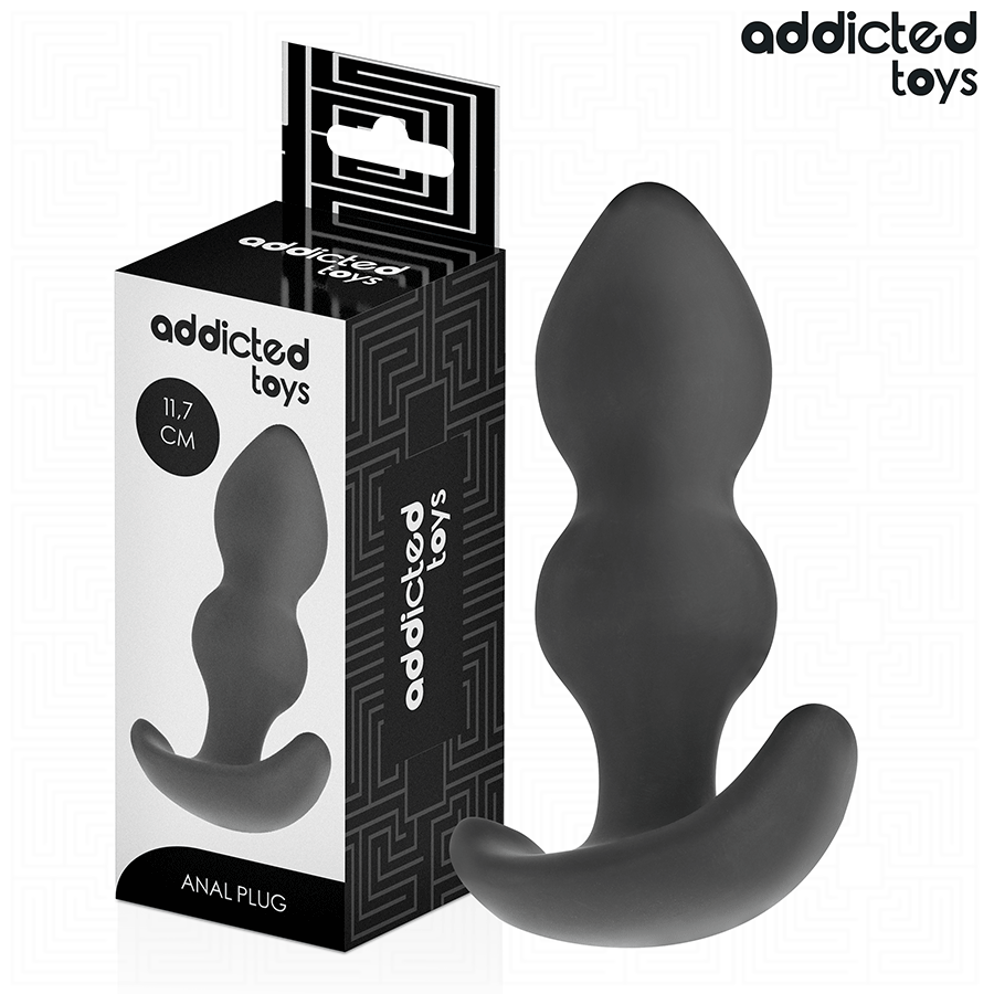 Anale Plug Grande in Silicone - Espansione Progressiva L 11,7 cm
