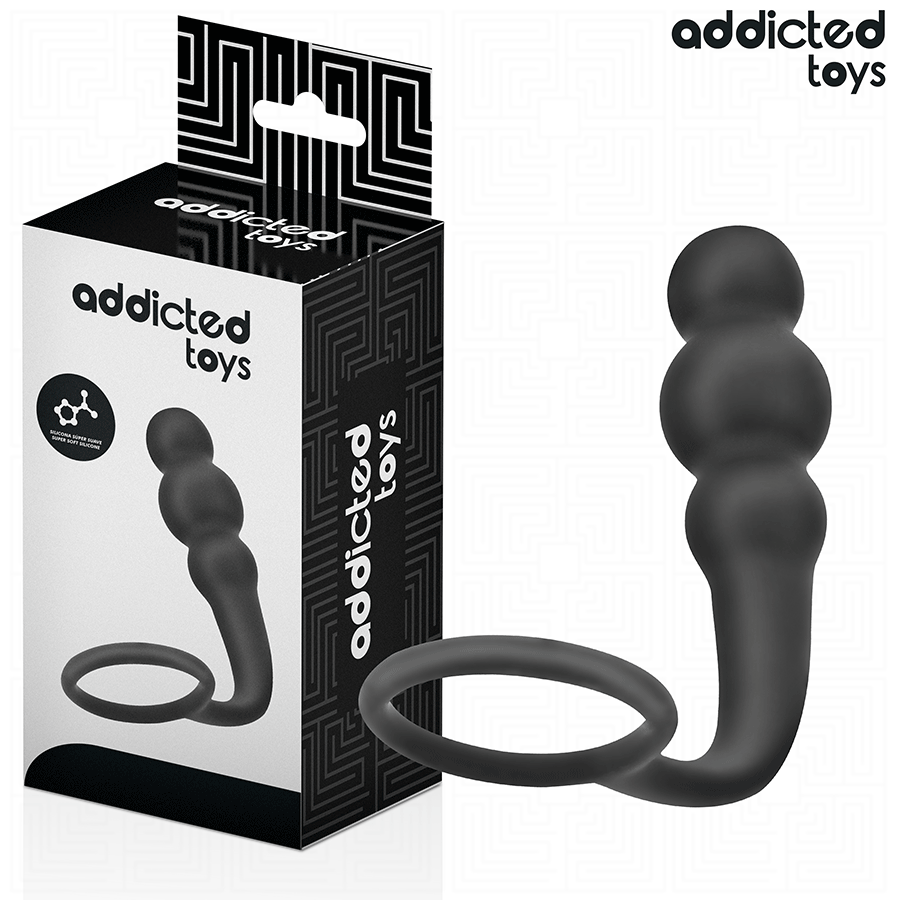 Plug Anale con Anello Addicted Toys Model 1 - Stimolazione Profonda Sicura