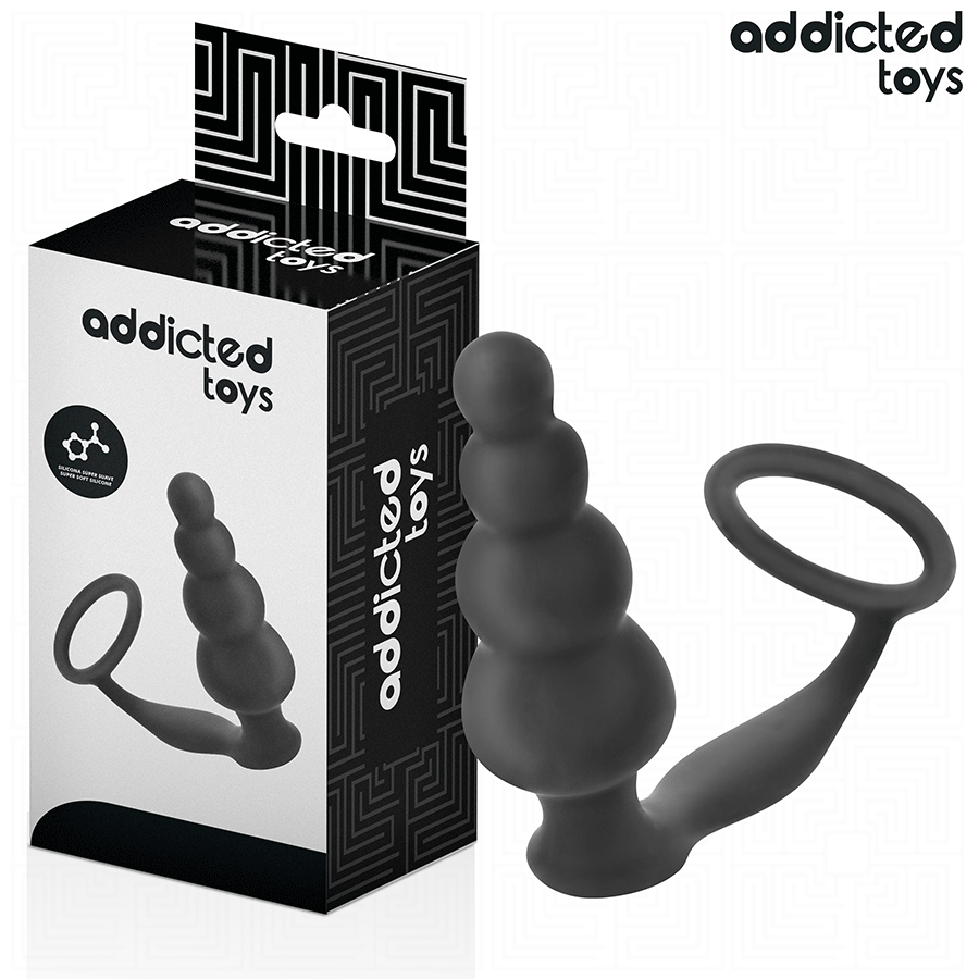Plug Anale con Anello Modello 5 per Stimolazione Profonda e Piacere Intenso