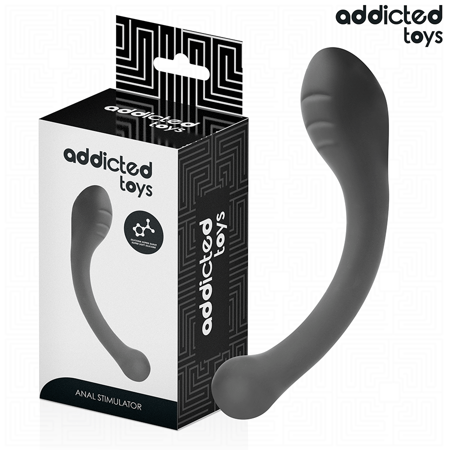 Stimolatore Anale Ergonomico 18 cm in Silicone Sicuro