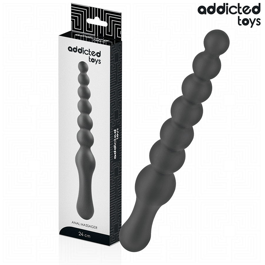 Massaggiatore Anale Progressivo 24 cm in Silicone Medicale