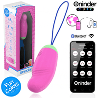 Thumbnail for Uovo vibrante ONINDER CUTE: stimolazione 360° via app, colori vivaci