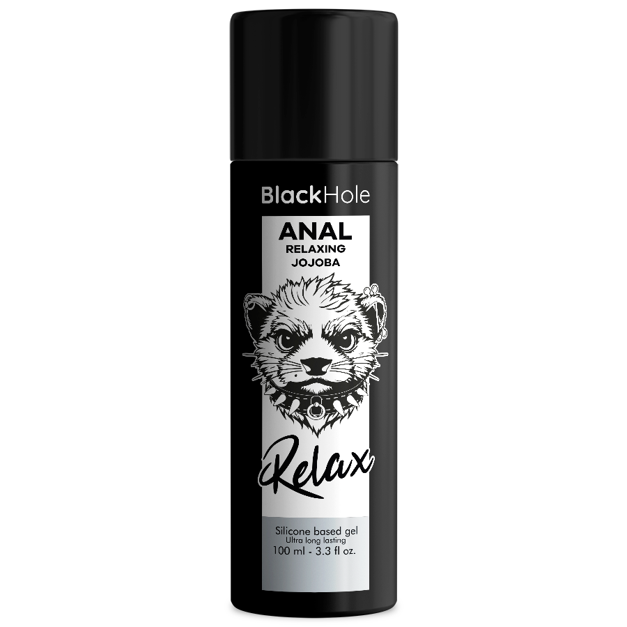 Lubrificante Anale Rilassante Black Hole Gel Silicone 30 ml