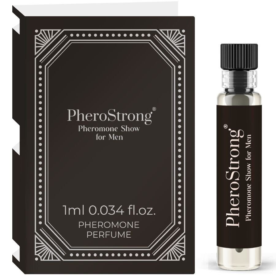 Profumo Feromoni Uomo Phero Strong Show 1 ml per Seduzione e Successo