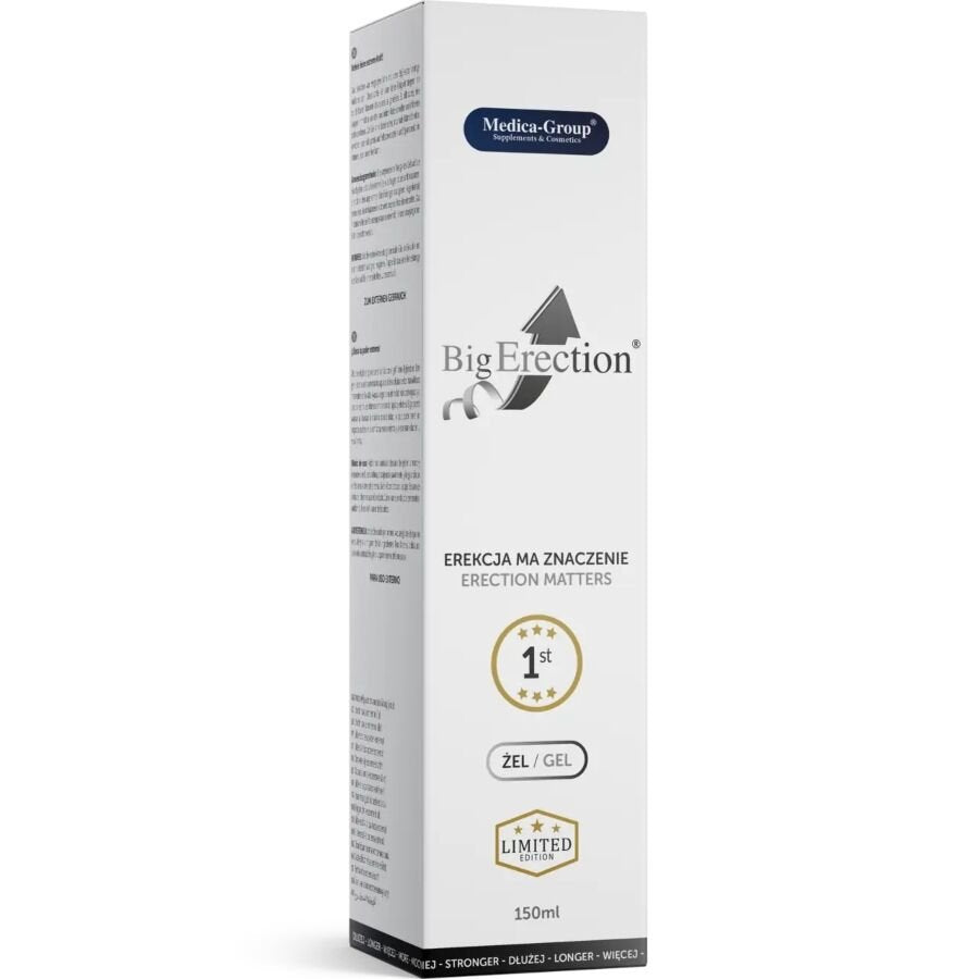 Gel Intimo Potenziante Uomo 150 ml per Sensazioni Intense e Comfort