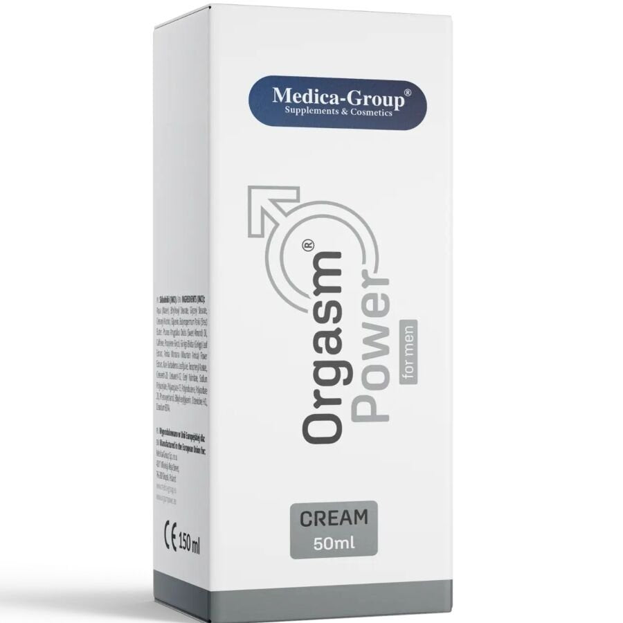 Crema Intima Uomo Orgasm Power per Sensazioni Intense e Erezioni Forti