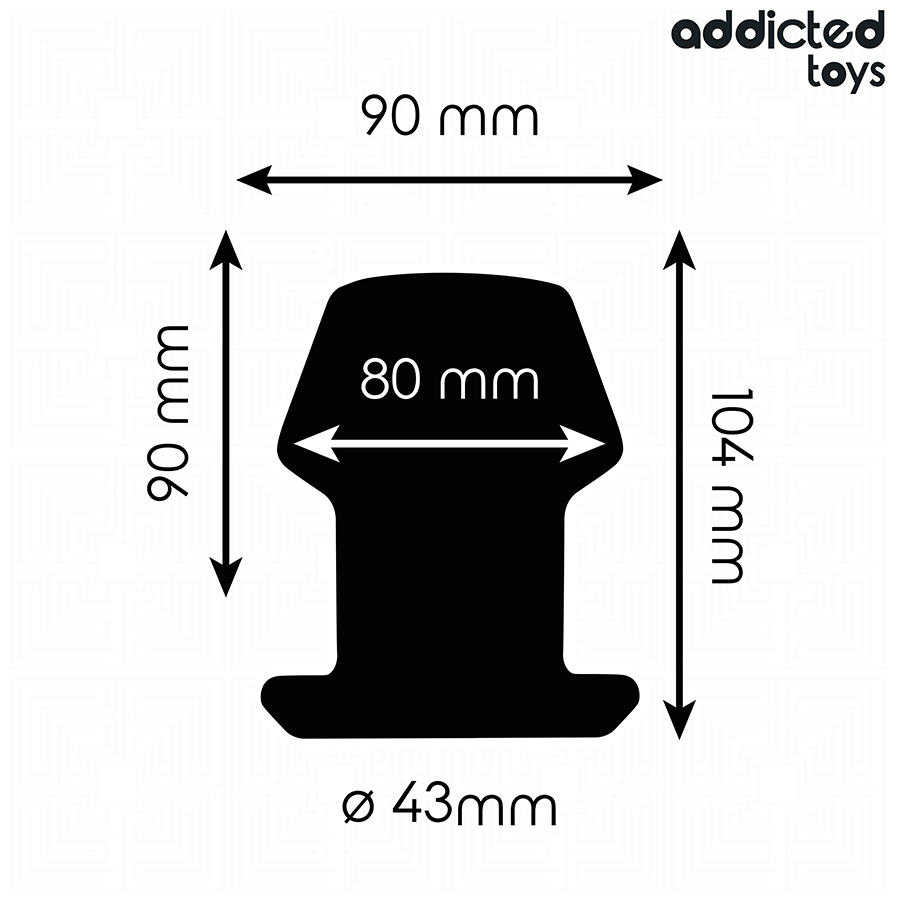 Plug Anale Cavo Extra Large per Esperienze Intense e Profonde