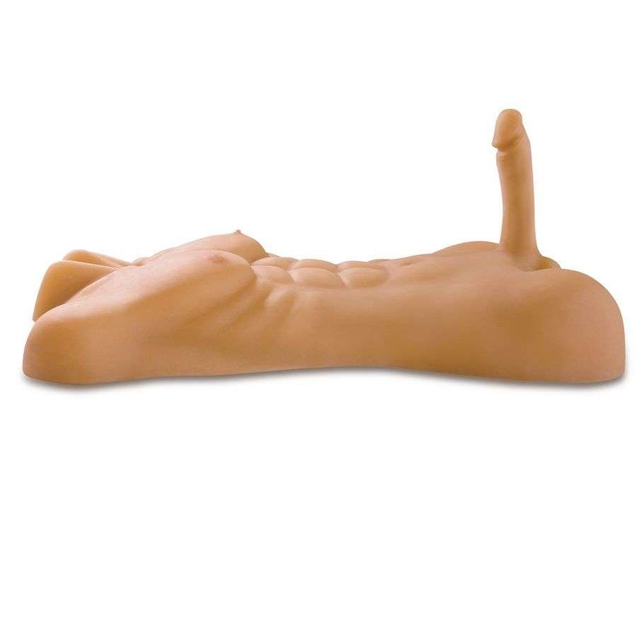 Masturbatore Realistico con Pene da 8 Pollici e Fanta-Flesh