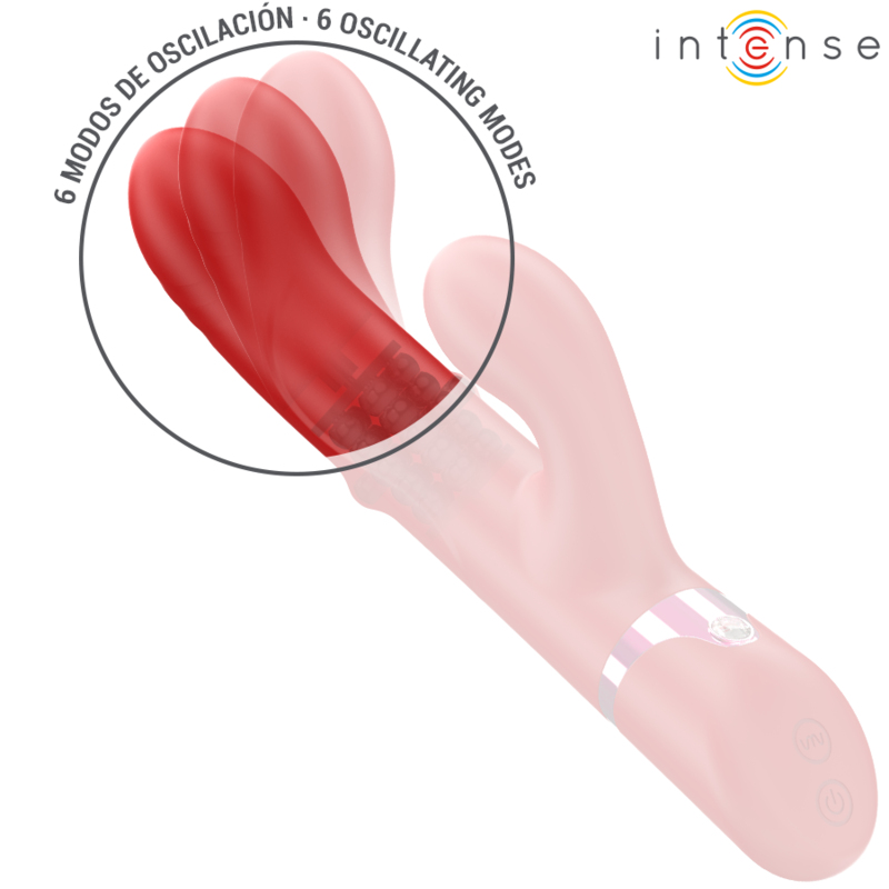 Vibratore Multifunzionale Lele Intense: Rotazione, Oscillazione e Stimolazione