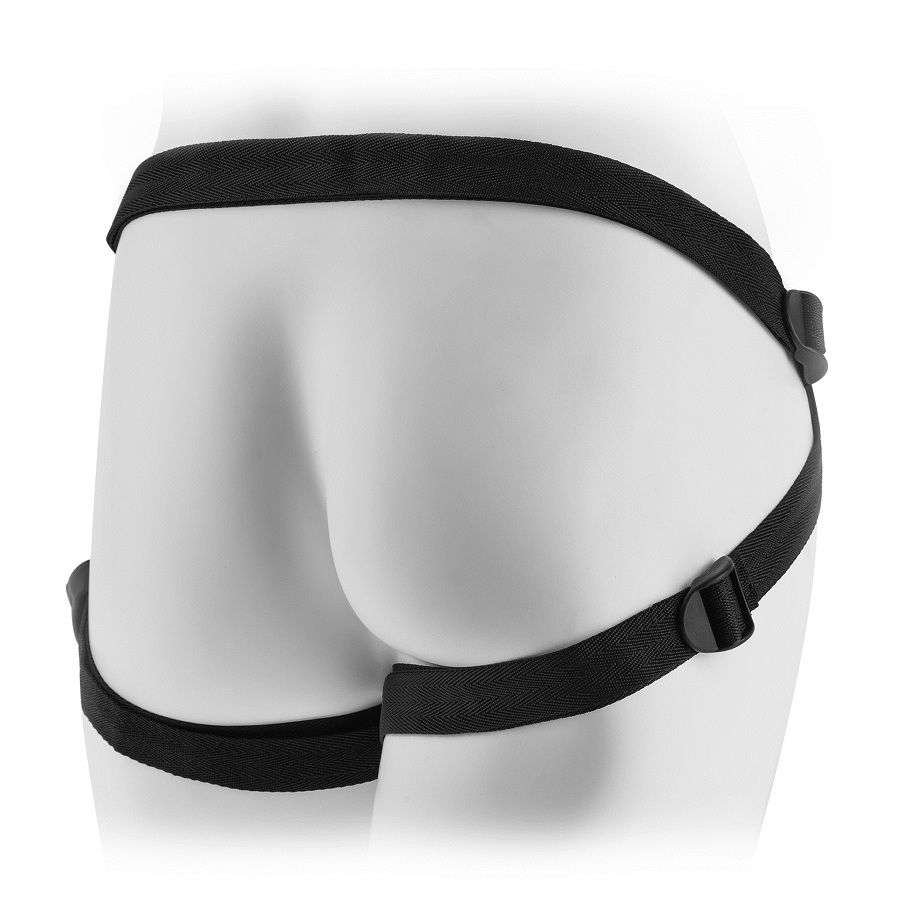 Imbracatura strap-on economica Fetish Fantasy con vibratore integrato