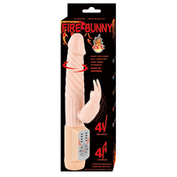 Thumbnail for Vibratore Rabbit Riscaldante con Rotazioni e 12 Vibrazioni Rosa
