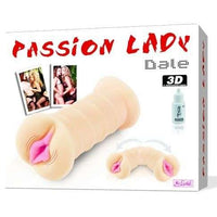 Thumbnail for Masturbatore Uomo Passion Lady con Vibrazione Realistica Carne