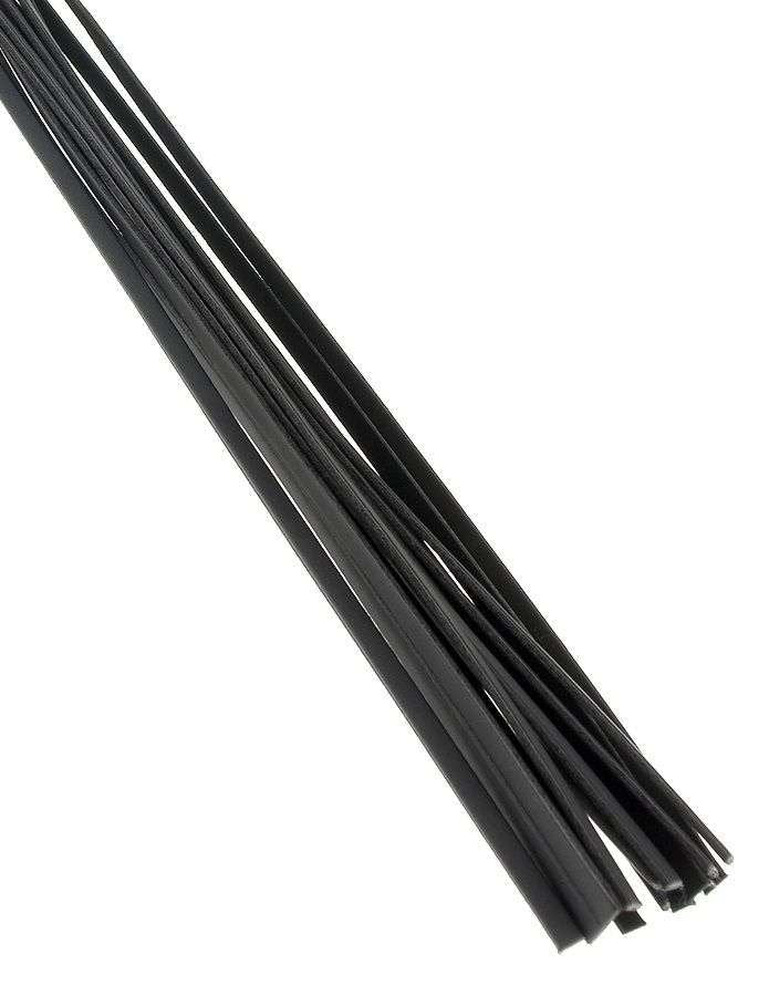 Flogger Deluxe in Pelle con Treccia Nove Code - Piacere e Dominanza