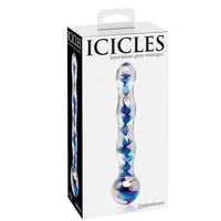 Thumbnail for Massaggiatore in Vetro Icicle Artigianale – Eleganza e Lusso Sensoriale