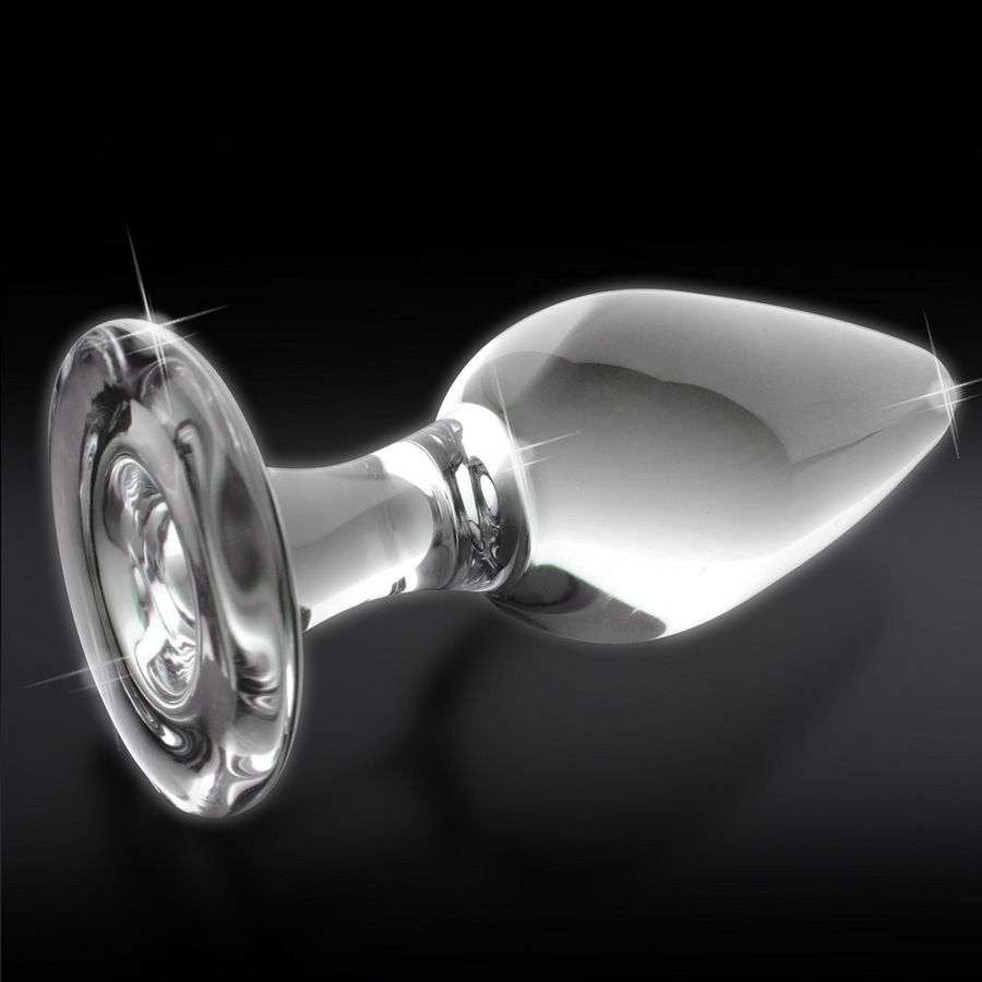 Massaggiatore in Vetro Icicle Artigianale – Eleganza e Benessere Naturale