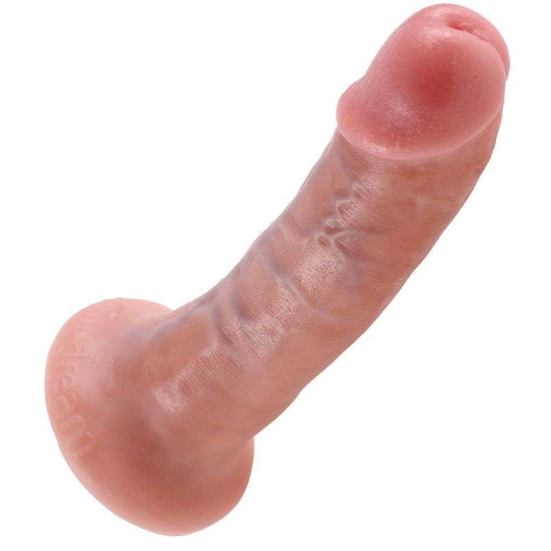 Dildo Realistico King Cock - Effetto Naturale e Attacco Vetro