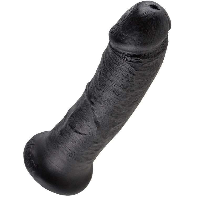 Dildo Realistico King Cock 8" con Testicoli Naturali, Senza Lattice