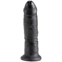 Thumbnail for Dildo Realistico King Cock Nero - Dettagli e Sicurezza