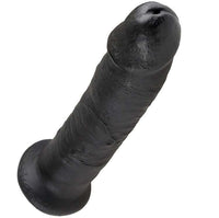 Thumbnail for Dildo Realistico King Cock Nero - Dettagli e Sicurezza