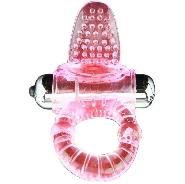 Anello Vibrante Rosa con 10 Funzioni di Stimolazione Intensa