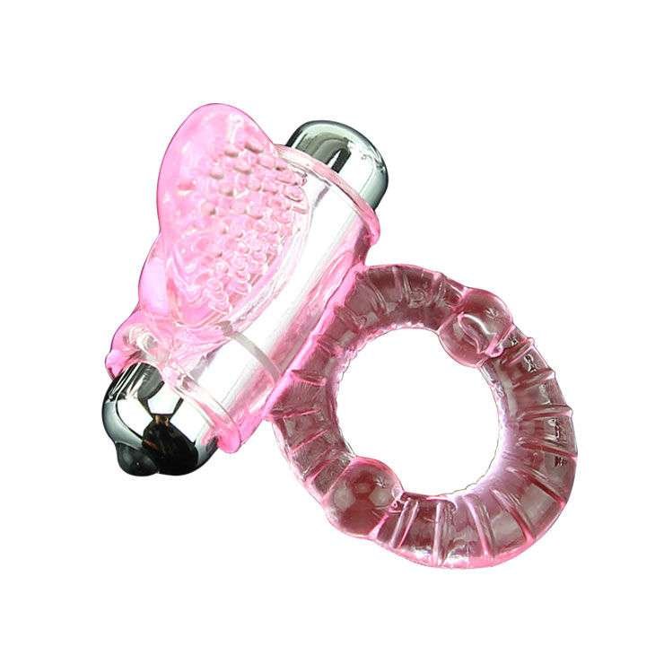 Anello Vibrante Rosa con 10 Funzioni di Stimolazione Intensa