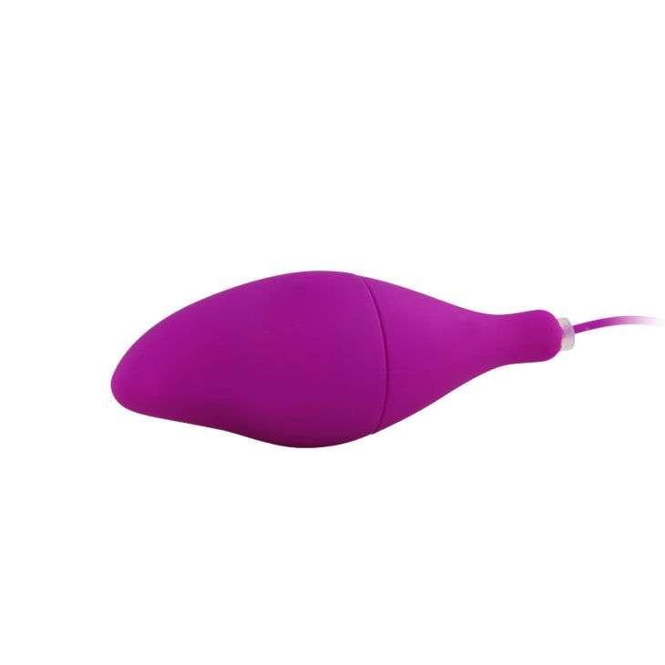 Stimolatore Vaginale Bluetooth con 12 Vibrazioni Viola Impermeabile