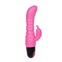 Thumbnail for Vibratore Rabbit Baile Rosa con Superficie Ondulata e Vibrazione Multivelo