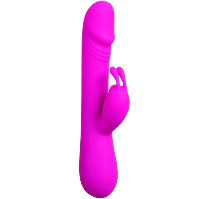 Vibratore Massaggiatore Viola con 30 Modalità, Silicone FDA