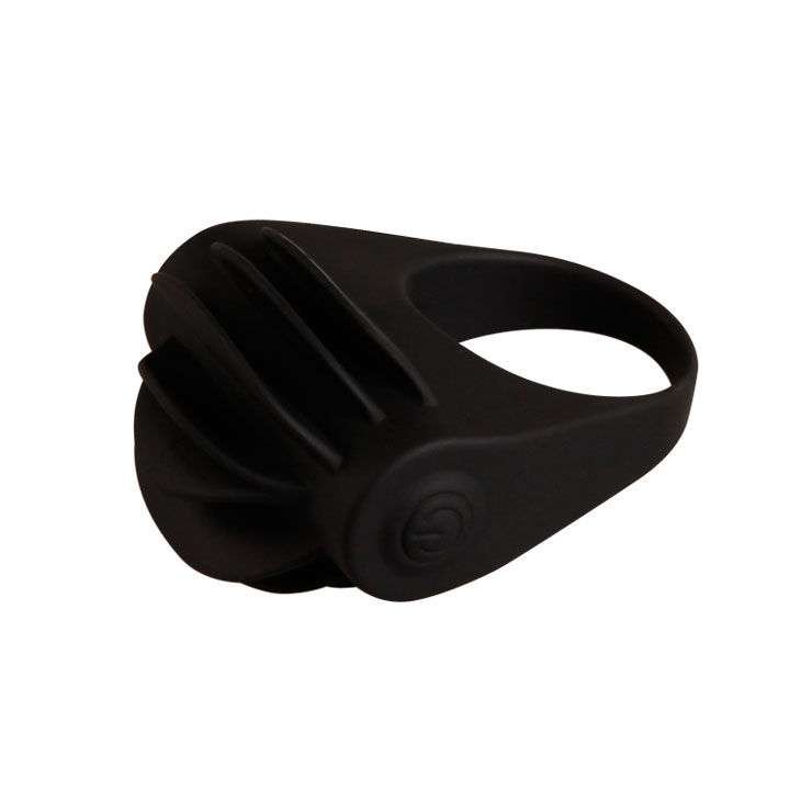 Anello vibrante in silicone con proiettile potente per erezioni forti