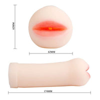 Thumbnail for Masturbatore Uomo Bocca in TPR – Baile For Him, 174 mm di piacere reale