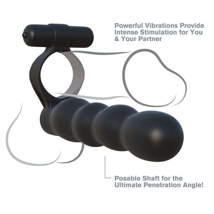 Posable Partner Double Penetrator: Piacere Doppio Sicuro e Snodabile