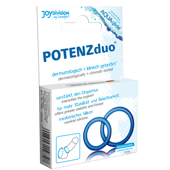 Anelli fallici POTENZduo per erezioni più forti e durature