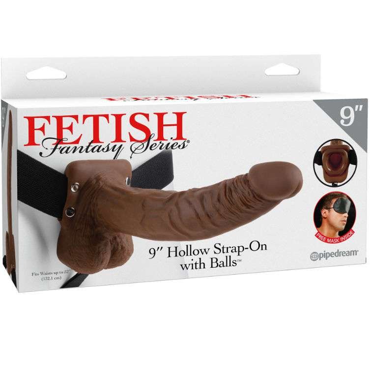 Dildo Hollow Strap-On con Balls: Dimensioni Extra per Piacere Totale
