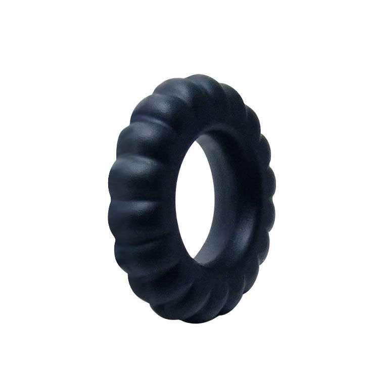 Anello Fallico Seghettato in Silicone per Più Erezioni e Stimolazione