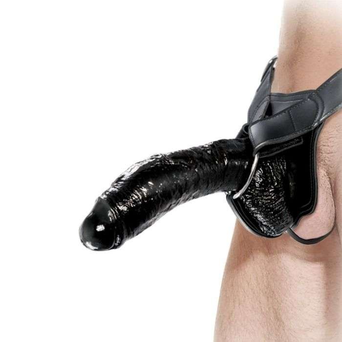 Strap-on Gravoso Fetish Fantasy Extreme, 10" di Gomma Sicura
