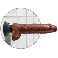 Thumbnail for Dildo Vibrante King Cock Realistico con Ventosa e Vibrazione Potente